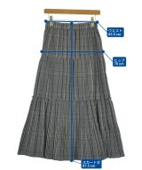 SNIDEL（スナイデル）ロング・マキシ丈スカート グレー サイズ:0(XS位) レディース/2200671015060