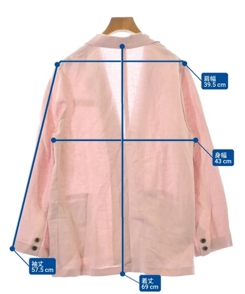 SNIDEL（スナイデル）ジャケット ピンク サイズ:F レディース/2200674158023