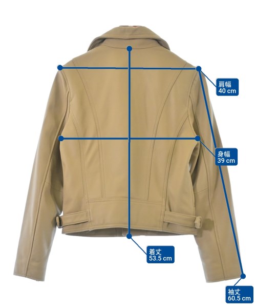 SNIDEL（スナイデル）ライダース ベージュ サイズ:1(M位) レディース/2200674590014