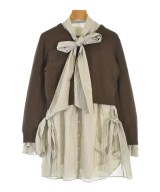 SNIDEL（スナイデル）シャツワンピース 茶 サイズ:ONE レディース/2200668580069