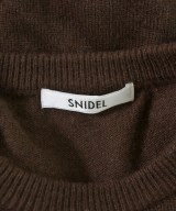 SNIDEL（スナイデル）シャツワンピース 茶 サイズ:ONE レディース/2200668580069
