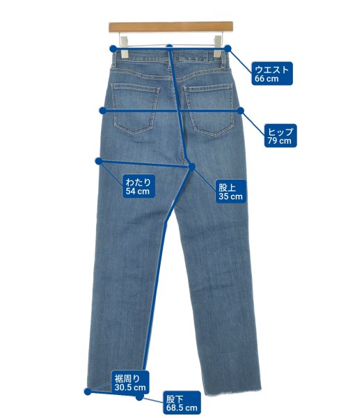SNIDEL（スナイデル）デニムパンツ 青 サイズ:1(M位) レディース/2200674677036