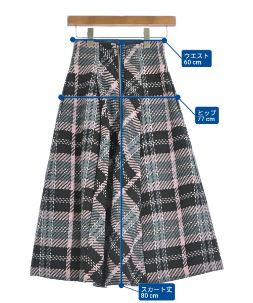 SNIDEL（スナイデル）ロング・マキシ丈スカート 黒 サイズ:0(S位) レディース/2200670362028