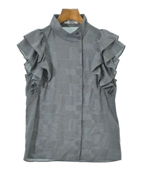 SNIDEL(スナイデル)ブラウス グレー サイズ:ONE/2200672195150