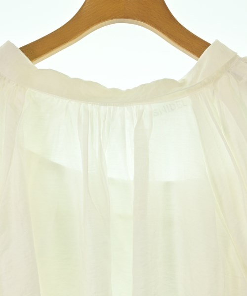 SNIDEL（スナイデル）ブラウス 白 サイズ:ONE レディース/2200674825062