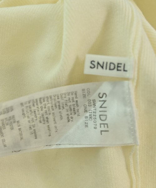 SNIDEL（スナイデル）ニット・セーター 白 サイズ:ONE レディース/2200672576263