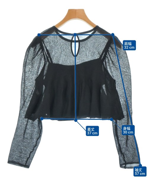 SNIDEL（スナイデル）ニット・セーター 黒 サイズ:ONE レディース/2200673264039