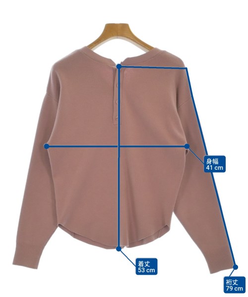 SNIDEL（スナイデル）カーディガン ピンク サイズ:ONE レディース/2200674880023