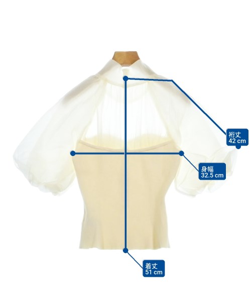 SNIDEL（スナイデル）ニット・セーター 白 サイズ:F レディース/2200679435075