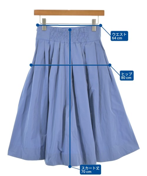SNIDEL（スナイデル）ひざ丈スカート 青 サイズ:0(S位) レディース/2200674652088