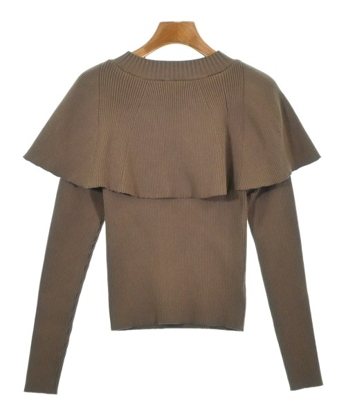 SNIDEL(スナイデル)ニット・セーター 茶 サイズ:ONE/2200670360024