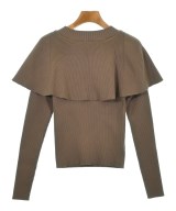 SNIDEL（スナイデル）ニット・セーター 茶 サイズ:ONE レディース/2200670360024