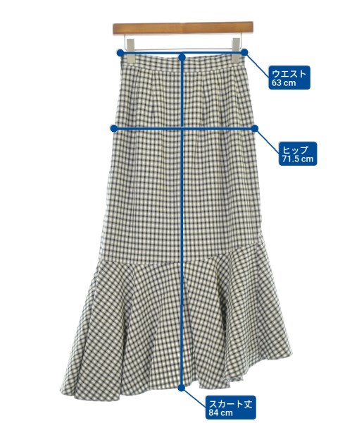 SNIDEL（スナイデル）ロング・マキシ丈スカート 白 サイズ:0(S位) レディース/2200670360048