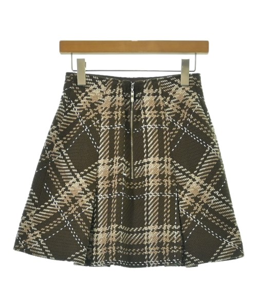 SNIDEL（スナイデル）ひざ丈スカート 茶 サイズ:2(L位) レディース/2200670360055