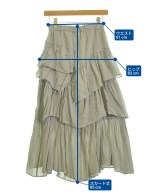 SNIDEL（スナイデル）ロング・マキシ丈スカート グレー サイズ:0(S位) レディース/2200670360079