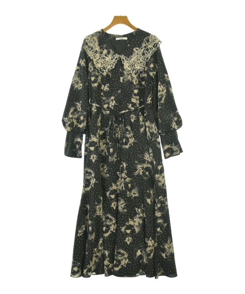 SNIDEL(スナイデル)ワンピース 黒 サイズ:1(M位)/2200675412032