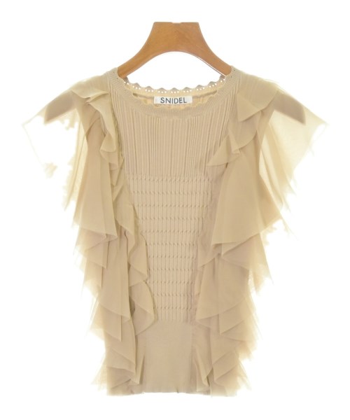 SNIDEL(スナイデル)ベスト/ノースリーブ ベージュ サイズ:ONE/2200675821254