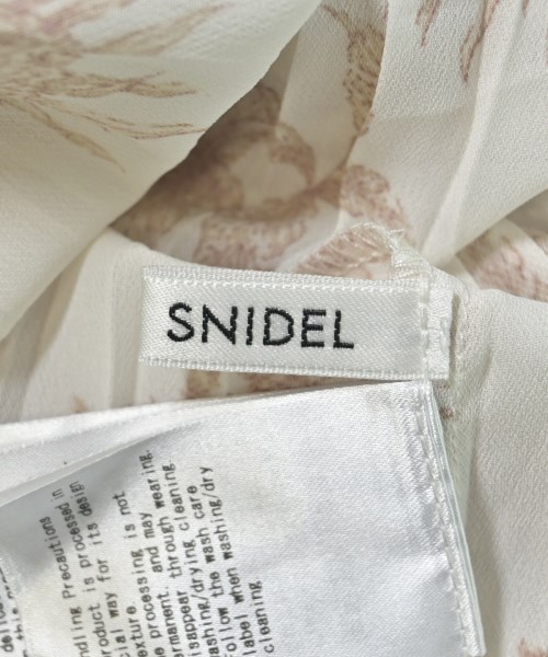 SNIDEL（スナイデル）ワンピース 白 サイズ:1(M位) レディース/2200680349033