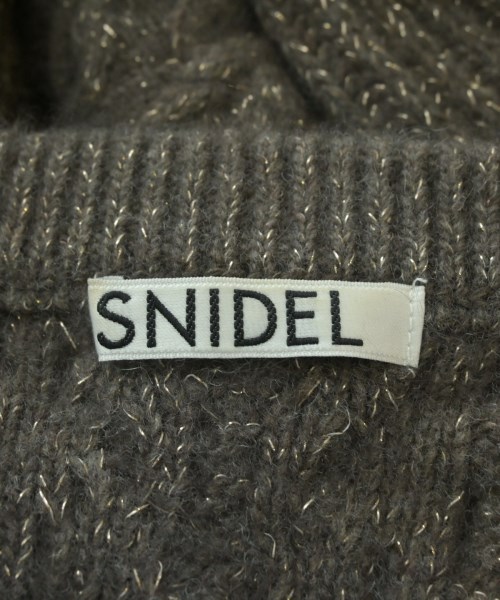 SNIDEL（スナイデル）ニット・セーター 茶 サイズ:ONE レディース/2200680387080
