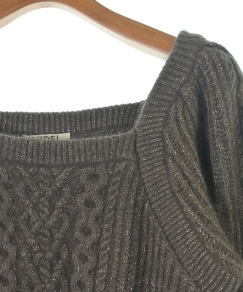 SNIDEL（スナイデル）ニット・セーター 茶 サイズ:ONE レディース/2200680387080