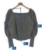 SNIDEL（スナイデル）ニット・セーター 茶 サイズ:ONE レディース/2200680387080