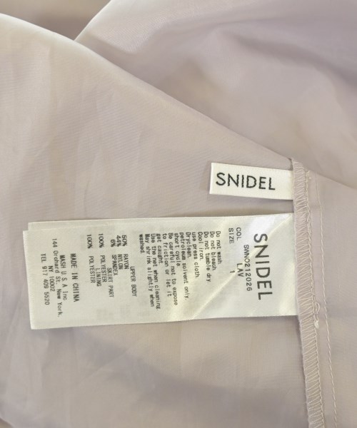 SNIDEL（スナイデル）ワンピース 紫 サイズ:1(M位) レディース/2200680389022