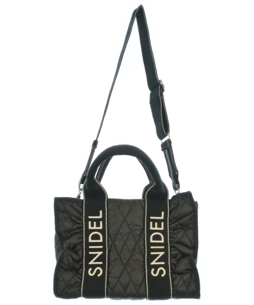 SNIDEL（スナイデル）ショルダーバッグ 黒 サイズ:- レディース/2200680896032