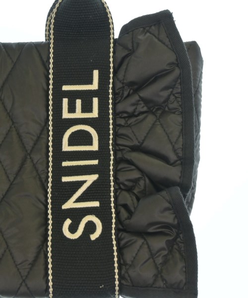 SNIDEL（スナイデル）ショルダーバッグ 黒 サイズ:- レディース/2200680896032