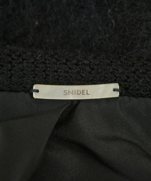 SNIDEL（スナイデル）ノーカラージャケット 黒 サイズ:ONE レディース/2200676402032