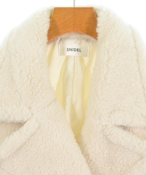 SNIDEL（スナイデル）ピーコート 白 サイズ:1(M位) レディース/2200676402124