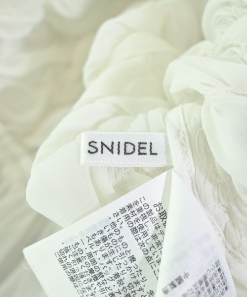 SNIDEL（スナイデル）ブラウス 白 サイズ:ONE レディース/2200679274070