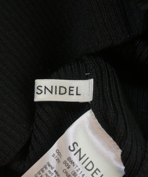 SNIDEL（スナイデル）ニット・セーター 黒 サイズ:ONE レディース/2200693971146