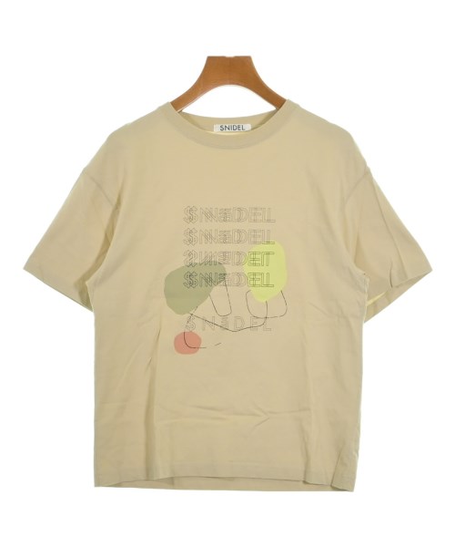 SNIDEL(スナイデル)Tシャツ・カットソー ベージュ サイズ:F/2200686304029