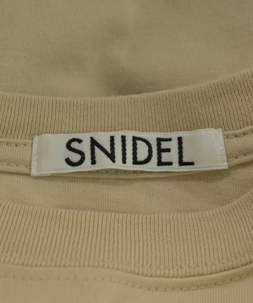 SNIDEL（スナイデル）Tシャツ・カットソー ベージュ サイズ:F レディース/2200686304029