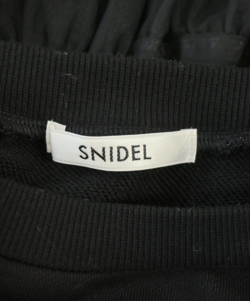 SNIDEL（スナイデル）スウェット 黒 サイズ:F レディース/2200694896011