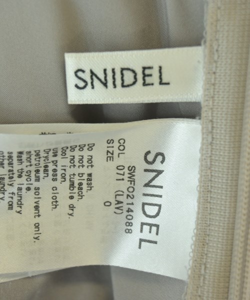 SNIDEL（スナイデル）ワンピース グレー サイズ:0(S位) レディース/2200692370124