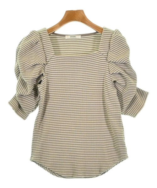SNIDEL(スナイデル)Tシャツ・カットソー ベージュ サイズ:F/2200699535038