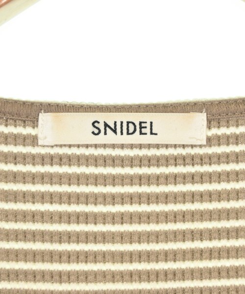 SNIDEL（スナイデル）Tシャツ・カットソー ベージュ サイズ:F レディース/2200699535038