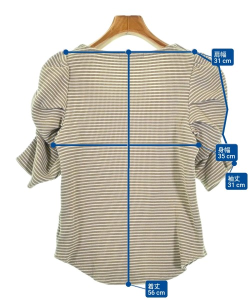 SNIDEL（スナイデル）Tシャツ・カットソー ベージュ サイズ:F レディース/2200699535038