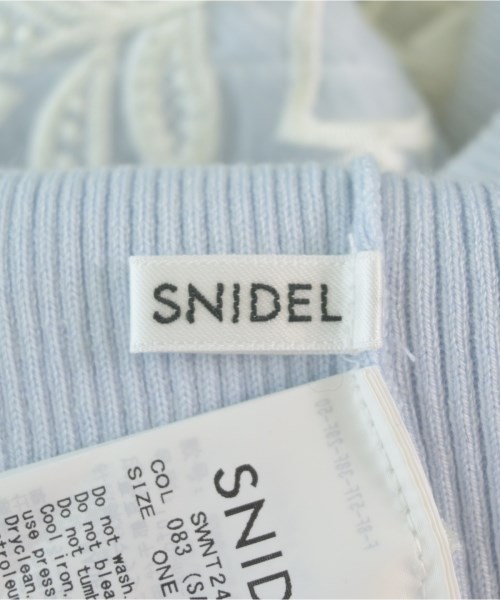SNIDEL（スナイデル）ベスト/ノースリーブ 青 サイズ:F レディース/2200696565045