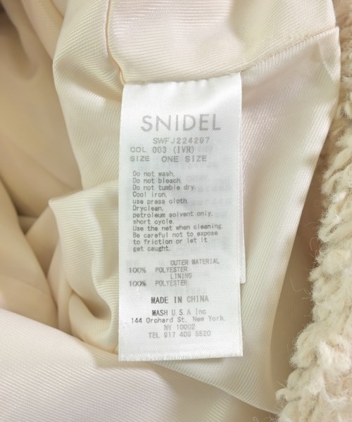 SNIDEL（スナイデル）その他 白 サイズ:ONE レディース/2200698773028