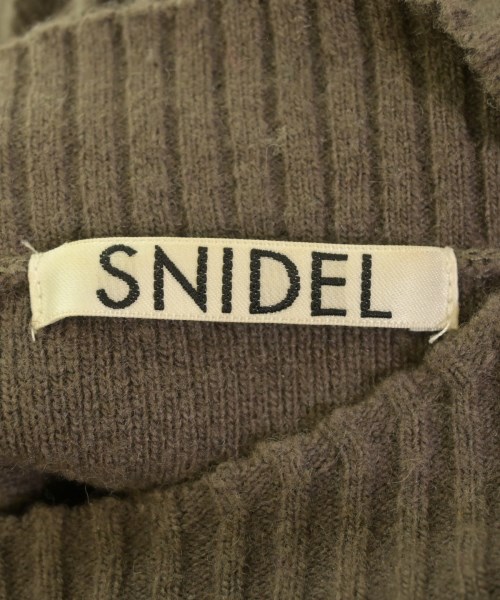 SNIDEL（スナイデル）ワンピース 茶 サイズ:0(S位) レディース/2200698773042