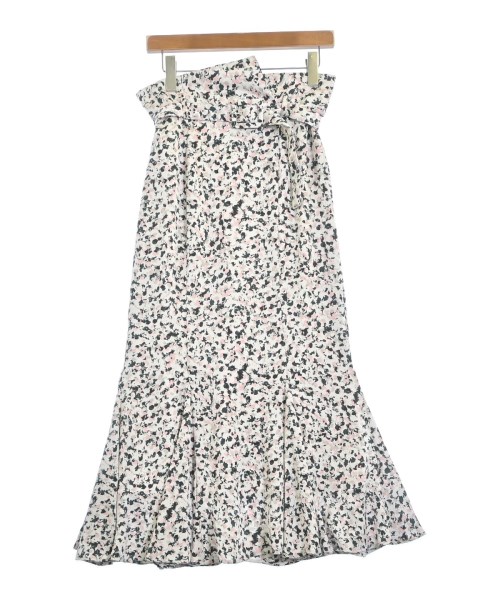 SNIDEL(スナイデル)ロング・マキシ丈スカート 白 サイズ:2(L位)/2200651333108