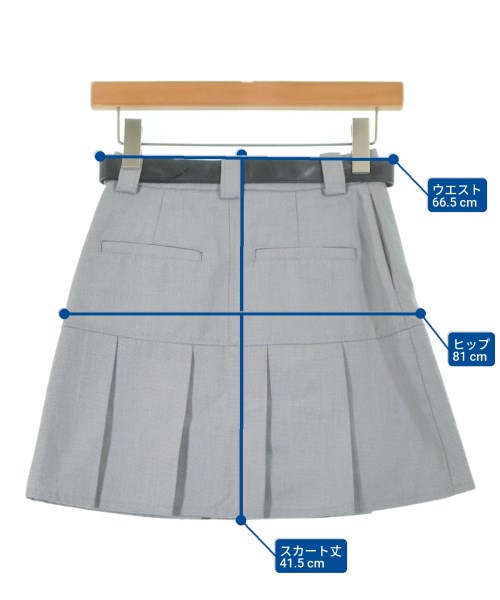 SNIDEL（スナイデル）ミニスカート グレー サイズ:0(S位) レディース/2200646336046