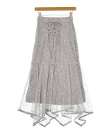SNIDEL（スナイデル）ロング・マキシ丈スカート グレー サイズ:0(S位) レディース/2200656258031