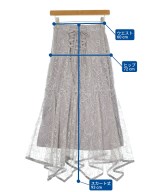 SNIDEL（スナイデル）ロング・マキシ丈スカート グレー サイズ:0(S位) レディース/2200656258031