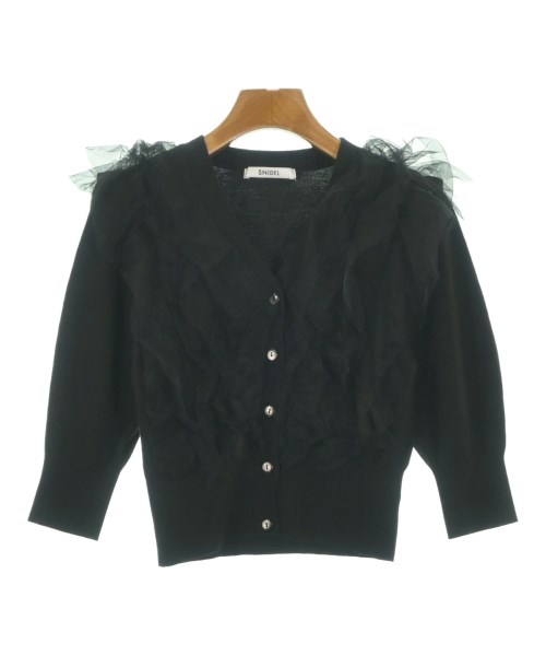 SNIDEL(スナイデル)カーディガン 黒 サイズ:F/2200654885086