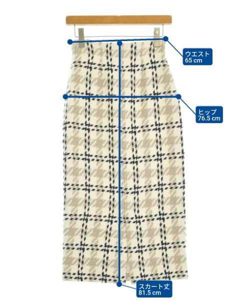 SNIDEL（スナイデル）ロング・マキシ丈スカート 白 サイズ:0(S位) レディース/2200658213052