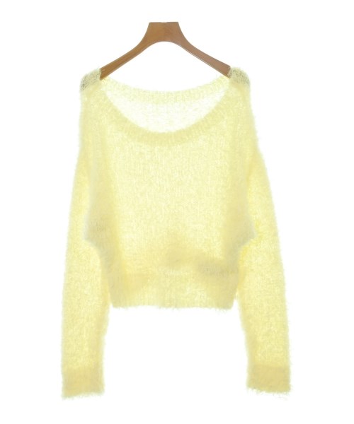 SNIDEL(スナイデル)ニット・セーター 黄 サイズ:F/2200655900023