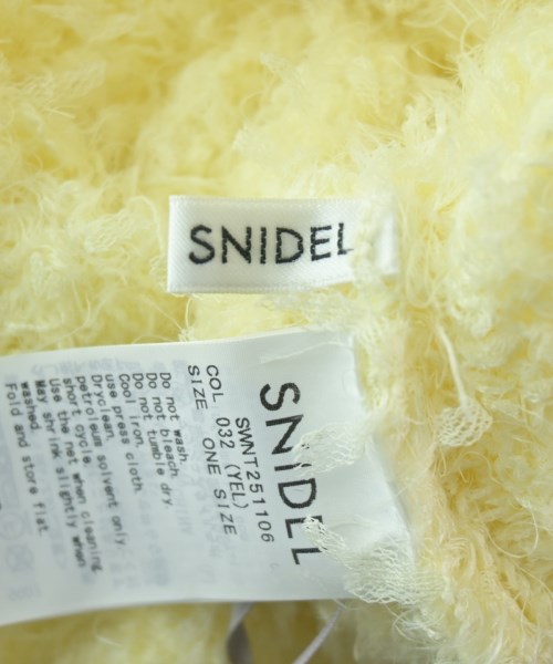 SNIDEL（スナイデル）ニット・セーター 黄 サイズ:F レディース/2200655900023